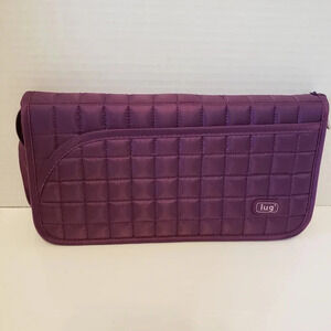 Lug  Tango Purple Quilted Travel Wallet.